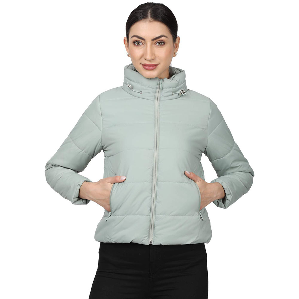 Hestic Sports Wear Newest Stylish Fashion Womens Down Coat Customized Logo Down Jacket puffer jacket men custom logo